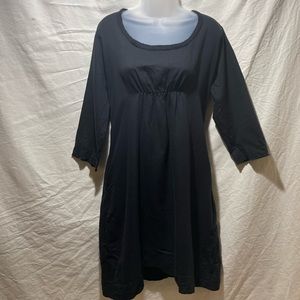Kristensen Du Nord Black Midi Dress